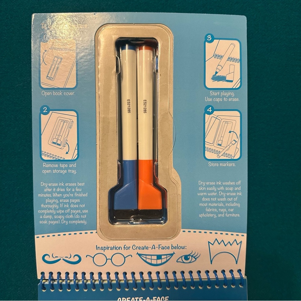 NWT Melissa & Doug- On the Go Wipe Off Activity Pad - Picture 3 of 6